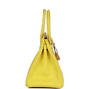 H Birkin 30 Lime Epsom Gold Hardware