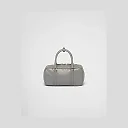 PP Small antique nappa leather top handle bag – Slate Gray
