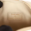 CC In Love Heart Clutch with Chain Gold Lambskin Light Gold