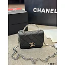Cc new arrival handbag caviar leather size: 15 * 11cm