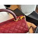 CC coco handle caviar leather size : 23*13cm