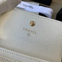 CC 11X8.5X3cm 040308 YG wallet