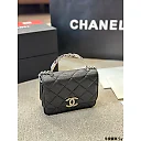 Cc new arrival handbag caviar leather size: 15 * 11cm