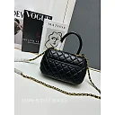 CC 24c coco women handbag size: 11.2*20.5*5.5 cm