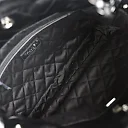 CC Small 22 Bag SO Black Calfskin Black Hardware