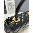 CC 24c coco women handbag size: 11.2*20.5*5.5 cm
