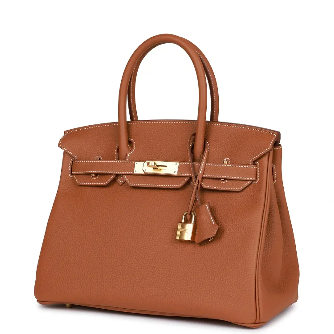 H Birkin 30 Gold Togo Gold Hardware