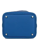 H Picotin Lock 18 Bleu France Clemence Palladium Hardware