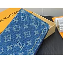 Louis new arrival Zippy Monogram denim wallet size: 19.5*10.5*2.5cm