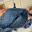 Louis new arrival denim neverfull bag size: 46*28*15 cm