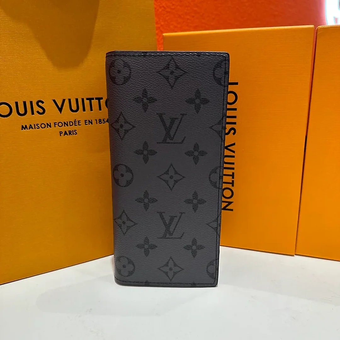 Louis BRAZZA Monogram man and women wallet size: 19×10cm