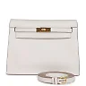 H Kelly Danse Gris Perle Swift Gold Hardware