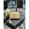 Y Lou Camera Bag Beige With Gold Toned Hardware