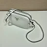 Pra Bag With Shoulder Strap White For Women, Women’s Bags 8.6in/22cm 1BH082_2DKV_F0009_V_3OM