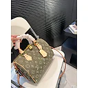 Louis new arrival speedy 25 denim bag size: 25 * 19  cm