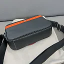 H crossbody bag Men size: 24 x 17 cm