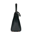 H Kelly Sellier 25 Vert Rousseau Madame and Shiny Niloticus Crocodile Touch Gold Hardware