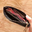 Cc new arrival women long wallets size: 18×12 cm