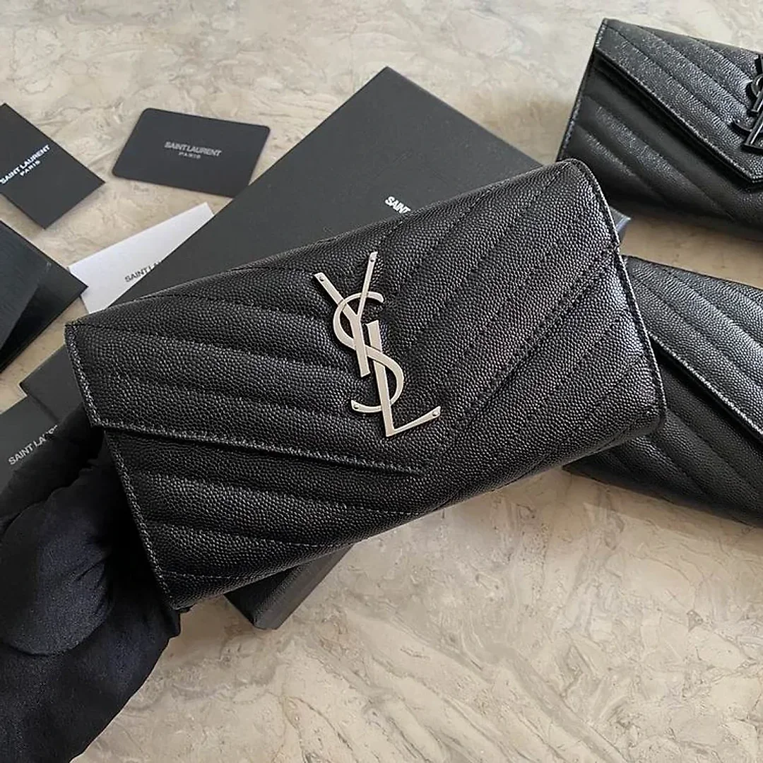 Y wallet black SIZE:19x11x3CM 06