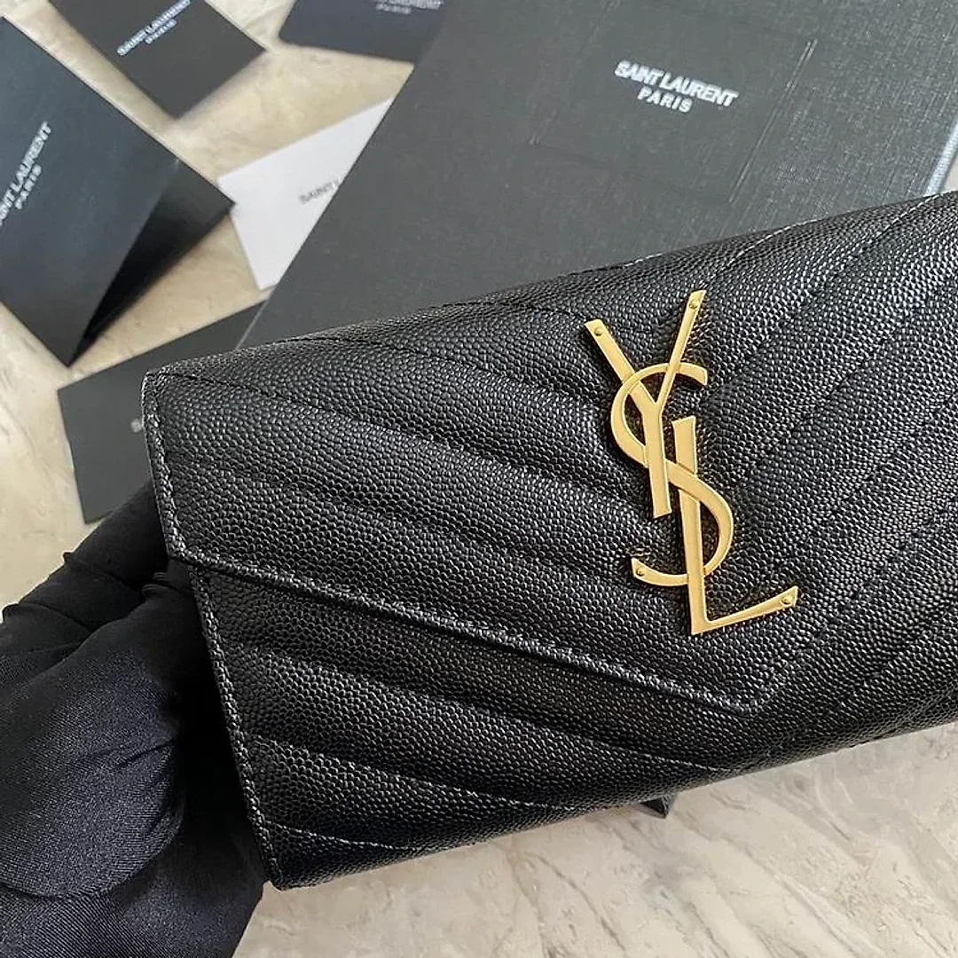 Y wallet black SIZE:19x11x3CM 06
