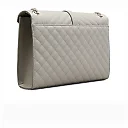 Y Large Tri-Quilted Matelasse Grain De Poudre Flap 1424 Nero Multi, Women’s, Shoulder Bags