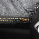 H Birkin Sellier 25 Black Epsom Gold Hardware