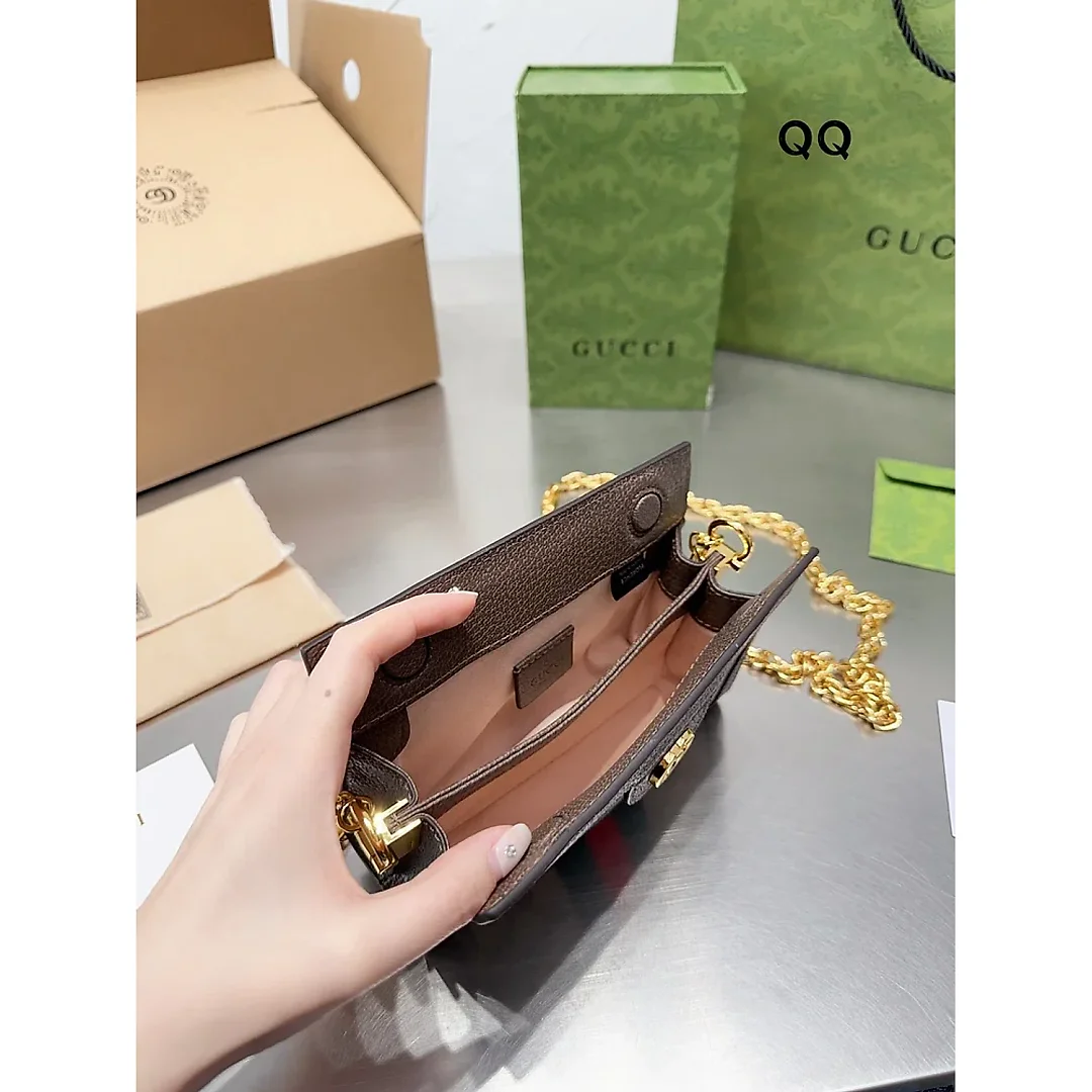 GC517 Ophidia GG Mini Bag /  7.1×5.1×2.5inch