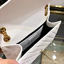 Y ENVELOPE MEDIUM BAG IN MIX MATELASS�� GRAIN DE POUDRE EMBOSSED LEATHER