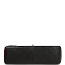 CC Jumbo Classic Double Flap Bag Black Caviar Gold Hardware