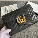 GC434 GG Marmont matelassé mini bag / 8″W x 5″H x 2.5″D