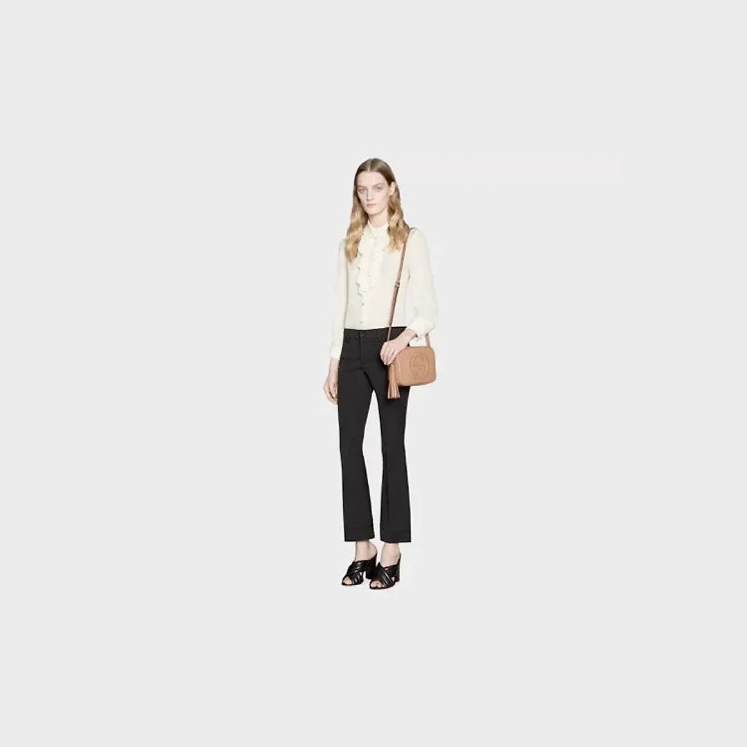 GC427 Rose Beige Leather Soho Small Disco Bag / HIGHEST QUALITY VERSION