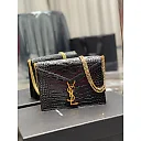 Y Cassandra Medium Chain Bag Black