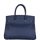 H Birkin 30 Bleu Saphir Epsom Gold Hardware