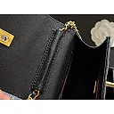 CC new arrival caviar leather phone bag size: 12*16 cm