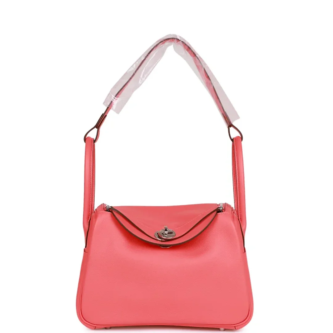 H Lindy 26 Rose Texas Evercolor Palladium Hardware
