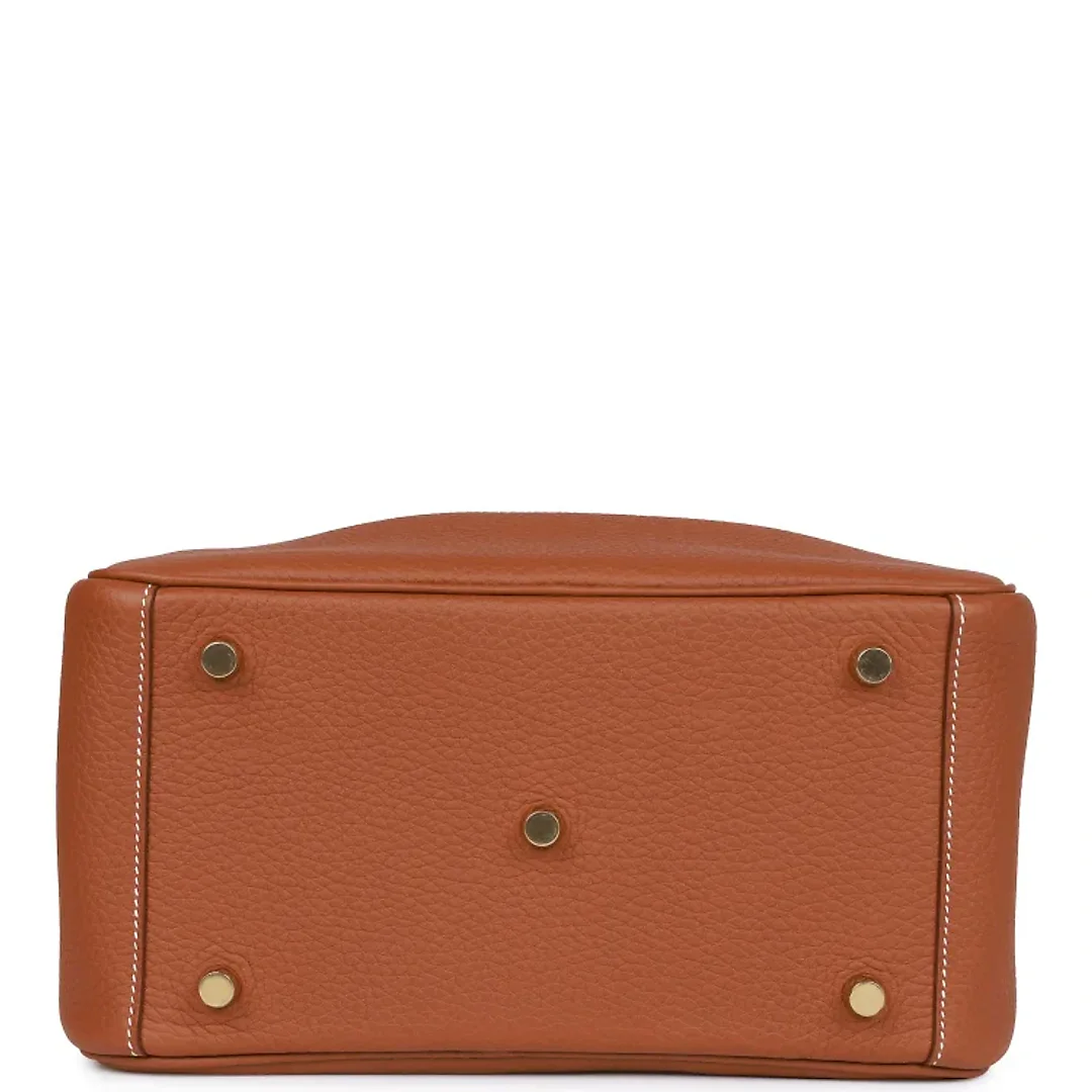 H Lindy 26 Gold Clemence Gold Hardware