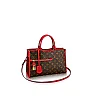 L-bag Monogram Canvas POPINCOURT PM RED