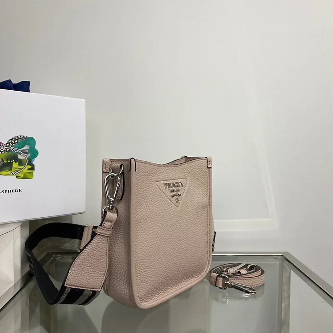 Pra Mini Shoulder Bag Beige For Women, Women’s Bags 7.9in/20cm