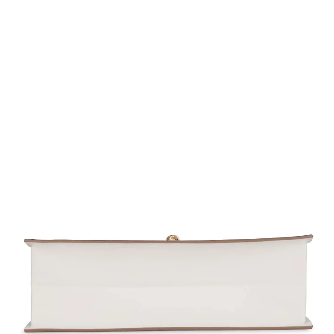 H Kelly Danse Gris Perle Swift Gold Hardware