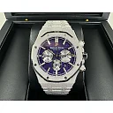 Audemars Piguet Royal Oak Chronograph Frosted White Gold 41mm Purple 26331BC.GG.1224BC.01