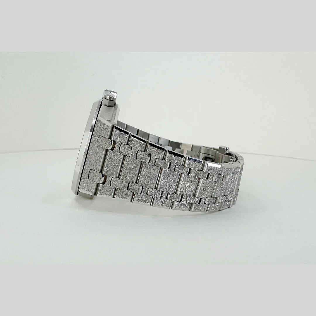 Audemars Piguet Royal Oak Chronograph Frosted White Gold 41mm Purple 26331BC.GG.1224BC.01