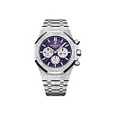 Audemars Piguet Royal Oak Chronograph Frosted White Gold 41mm Purple 26331BC.GG.1224BC.01