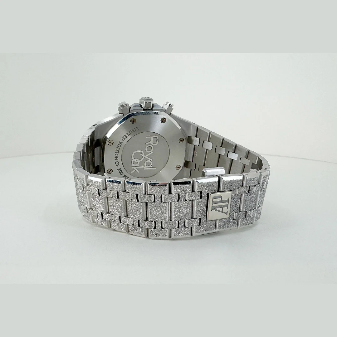 Audemars Piguet Royal Oak Chronograph Frosted White Gold 41mm Purple 26331BC.GG.1224BC.01