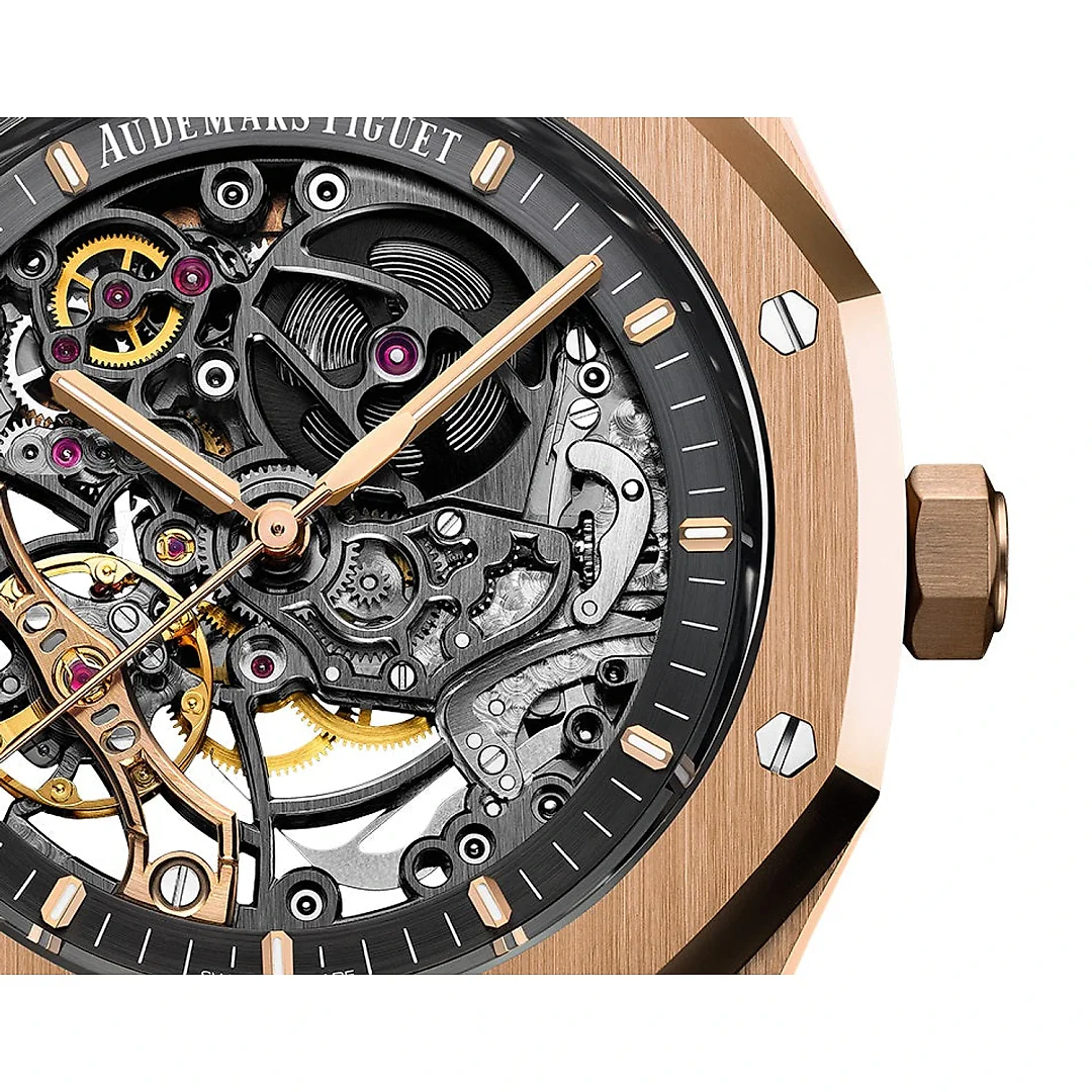 Audemars Piguet Royal Oak DOUBLE BALANCE WHEEL OPENWORKED Ref# 15407OR.OO.1220OR.01