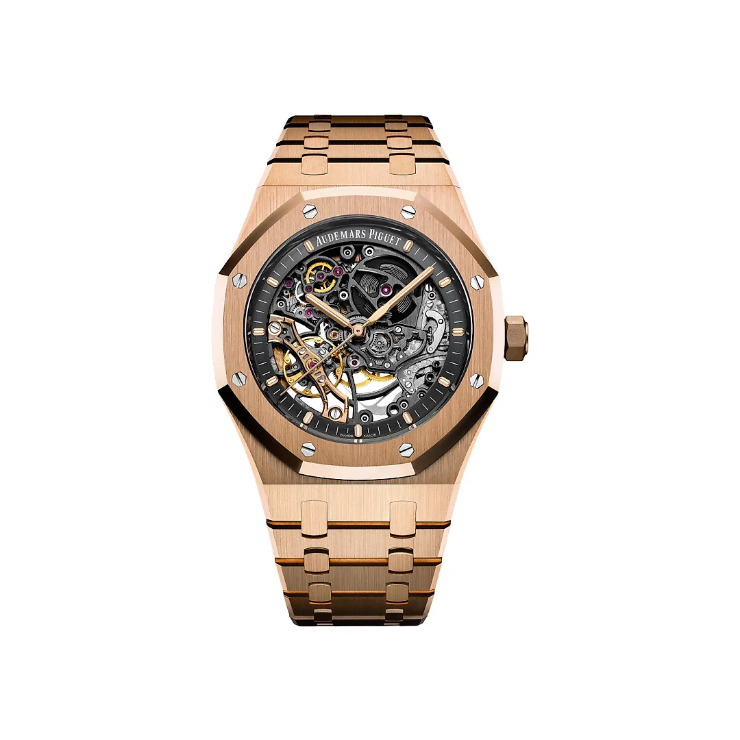 Audemars Piguet Royal Oak DOUBLE BALANCE WHEEL OPENWORKED Ref# 15407OR.OO.1220OR.01