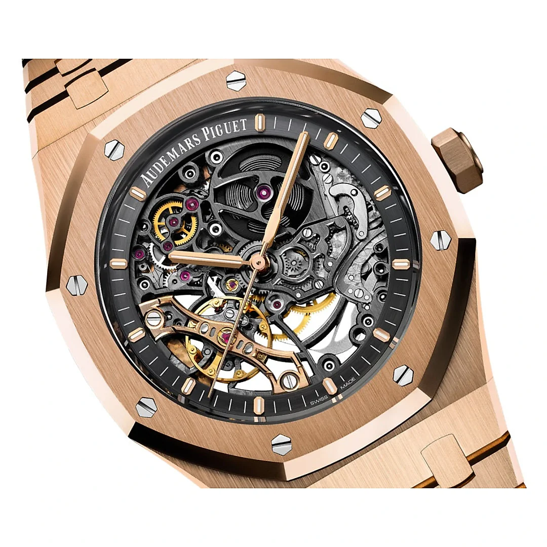Audemars Piguet Royal Oak DOUBLE BALANCE WHEEL OPENWORKED Ref# 15407OR.OO.1220OR.01