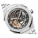 Audemars Piguet Royal Oak FROSTED GOLD DOUBLE BALANCE WHEEL OPENWORKED Ref# 15407BC.GG.1224BC.01