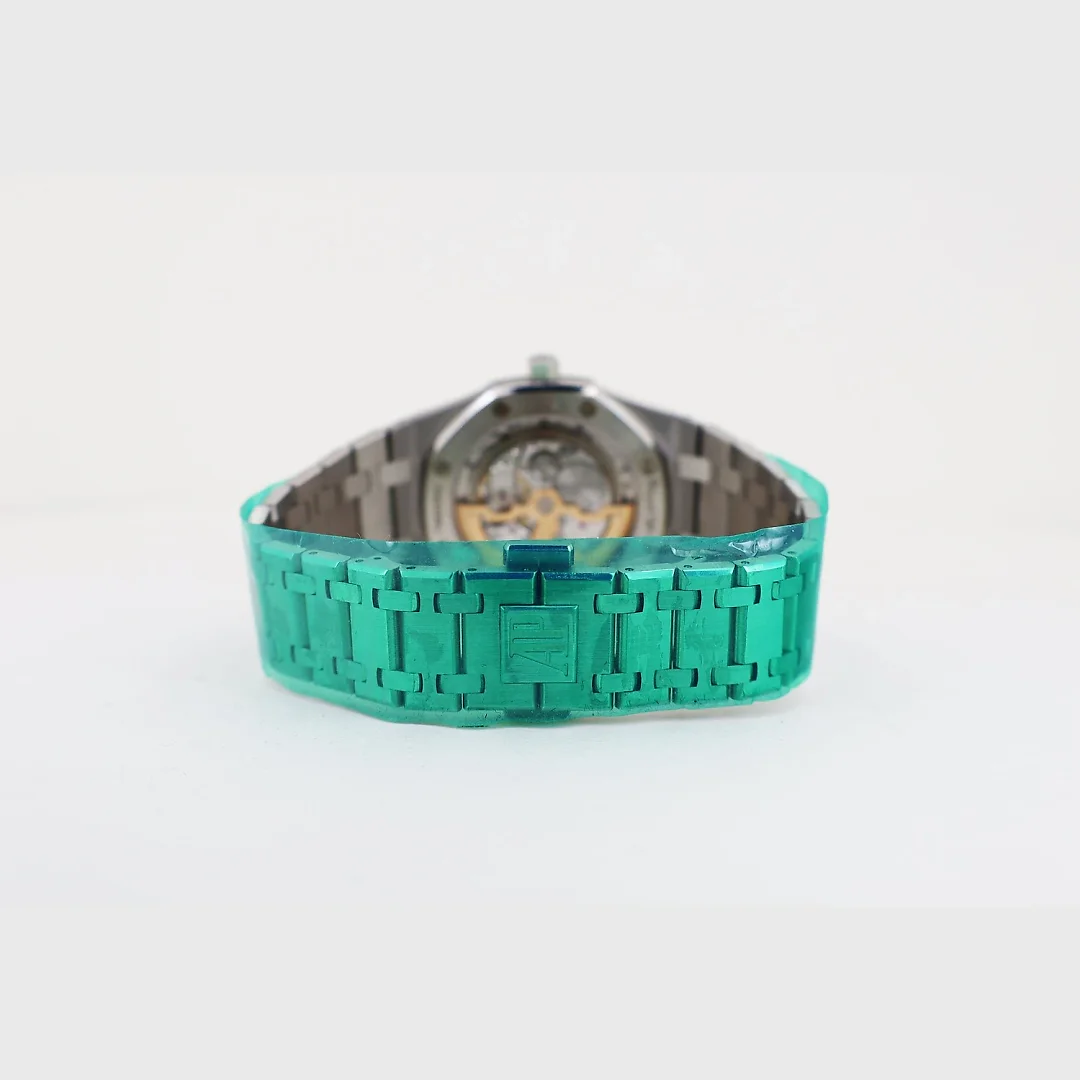 Audemars Piguet Royal Oak Jumbo Extra-Thin Platinum 39mm Green 16202PT.OO.1240PT.01