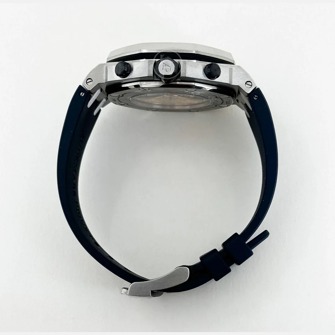 Audemars Piguet Royal Oak Offshore Chronograph Watch-Blue Dial 42mm-26470ST.OO.A027CA.01