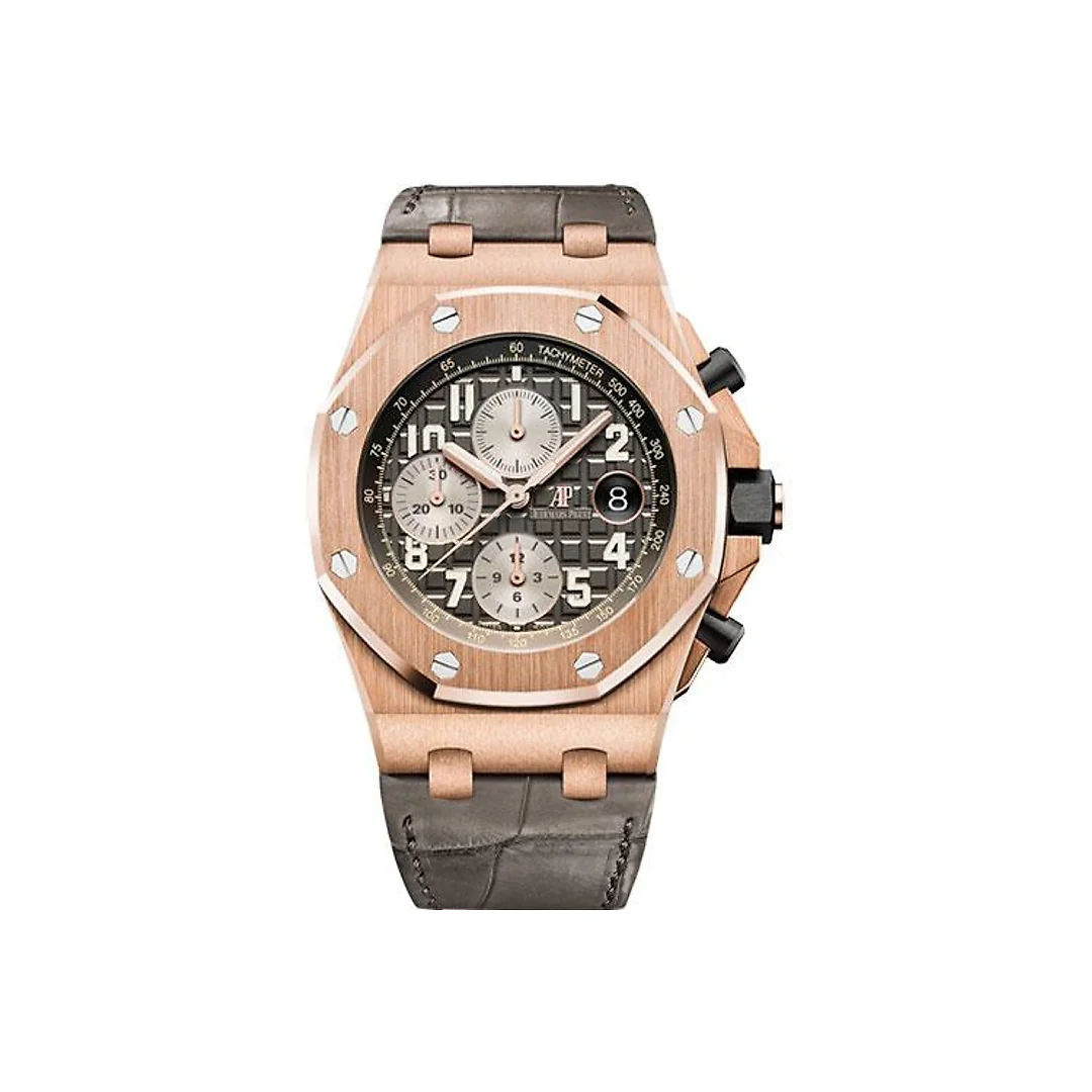 Audemars Piguet Royal Oak Offshore Selfwinding Chronograph Watch-Grey Dial 42mm-26470OR.OO.A125CR.01